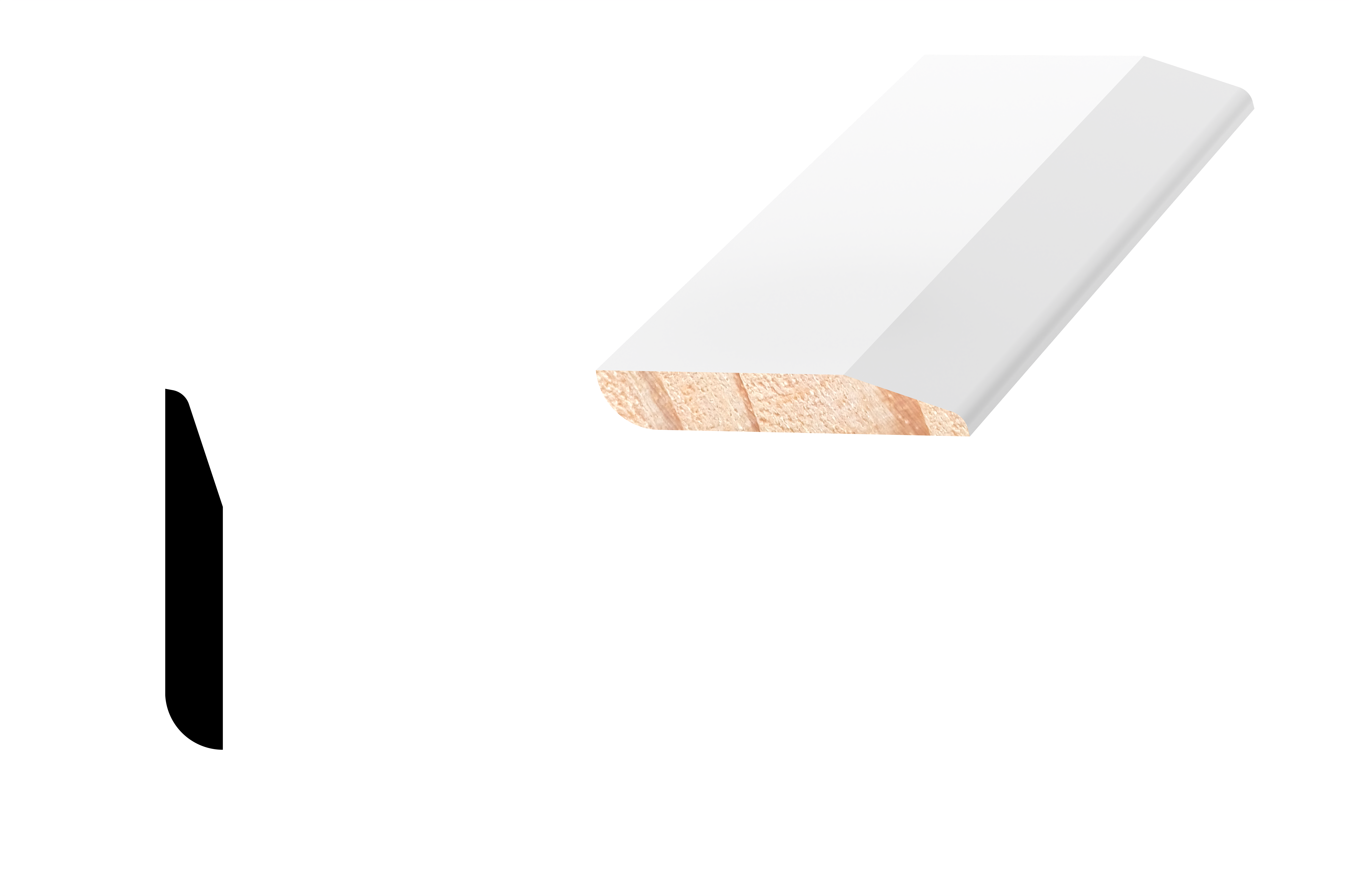DL804 Dual Purpose Skirting Board