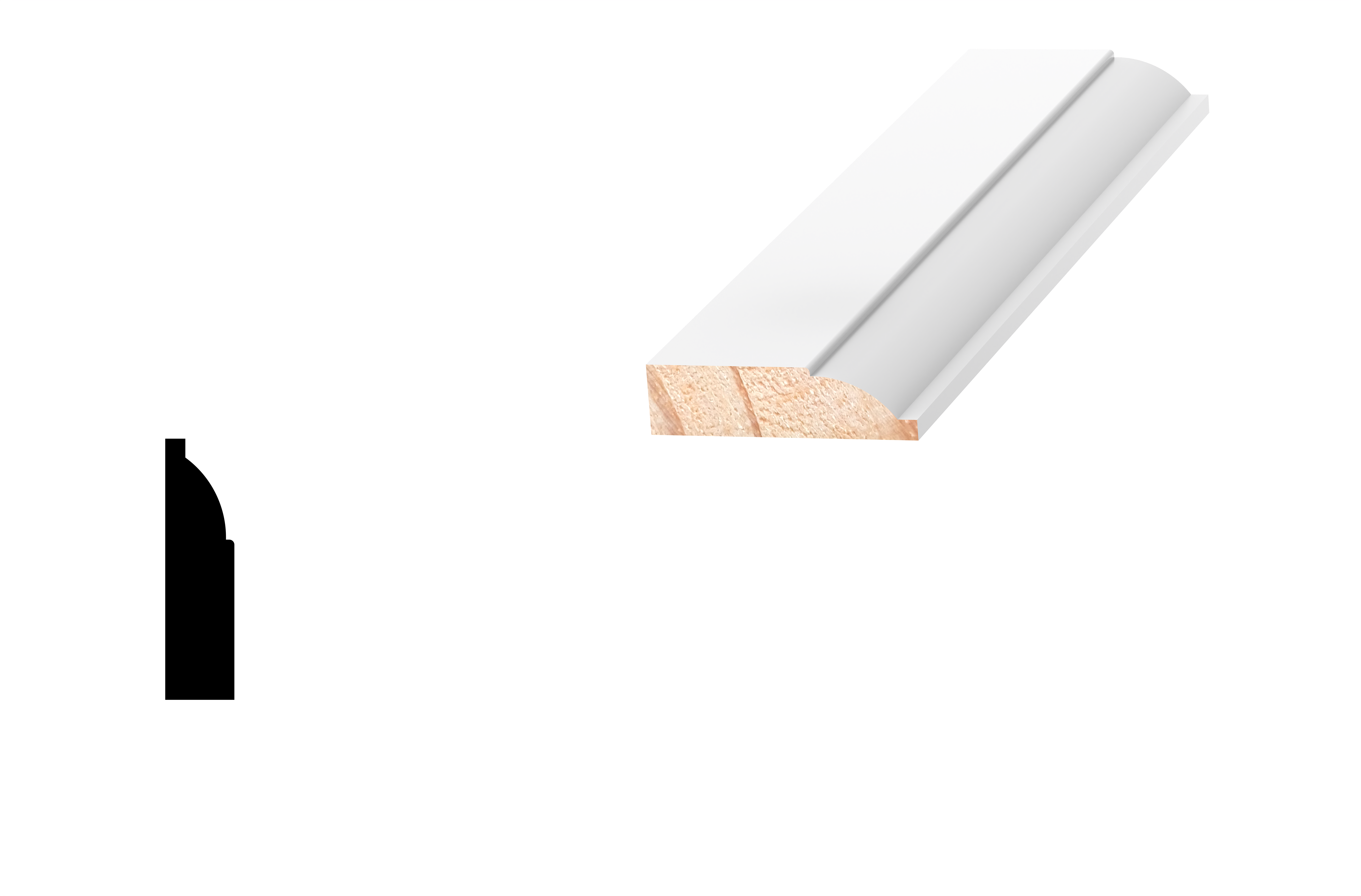DL901 Ovolo Architrave 