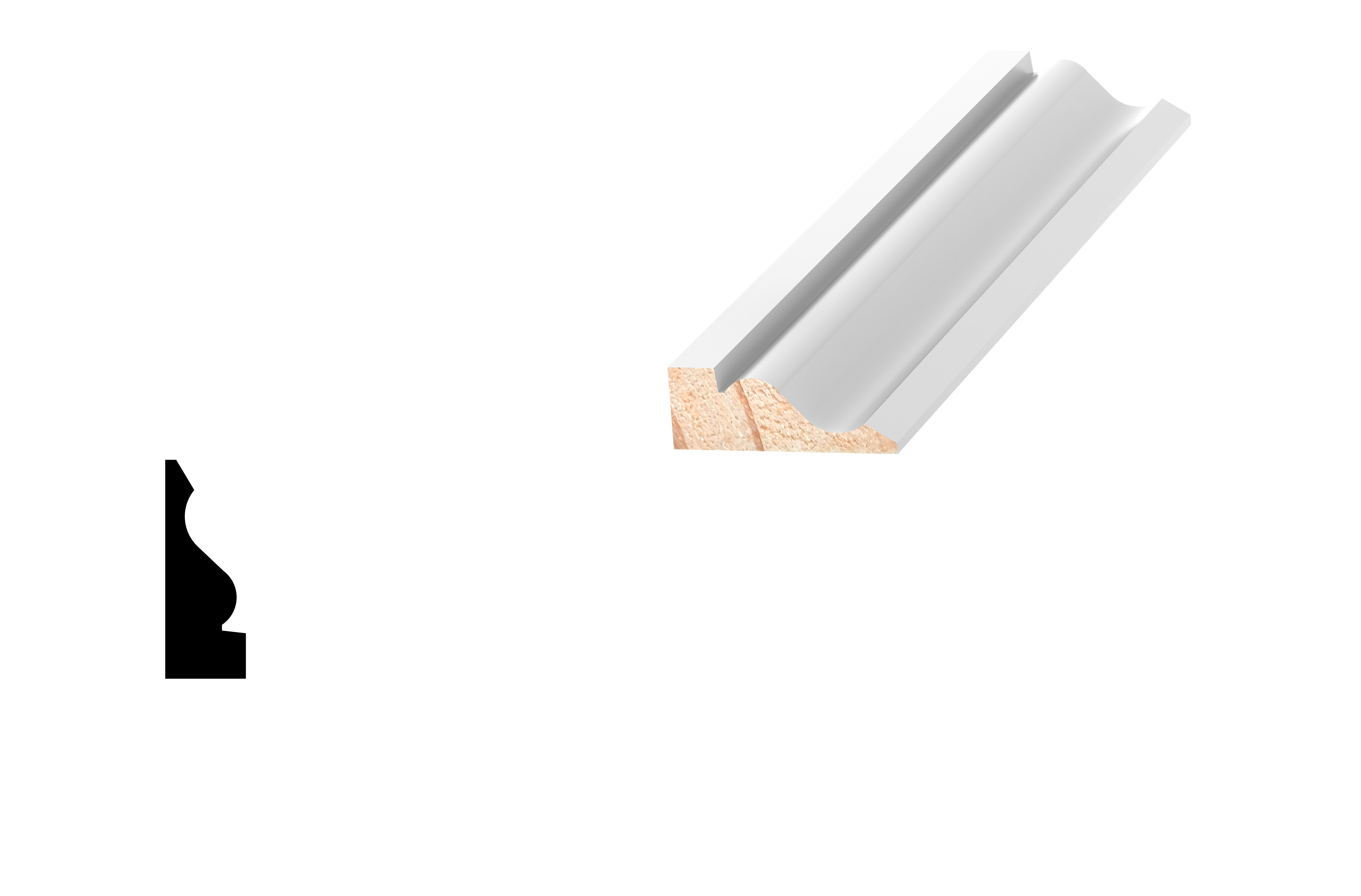 DL906 Ogee A13 Architrave 